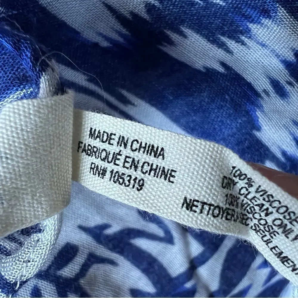Michael Stars Ruana ikat shawl wrap